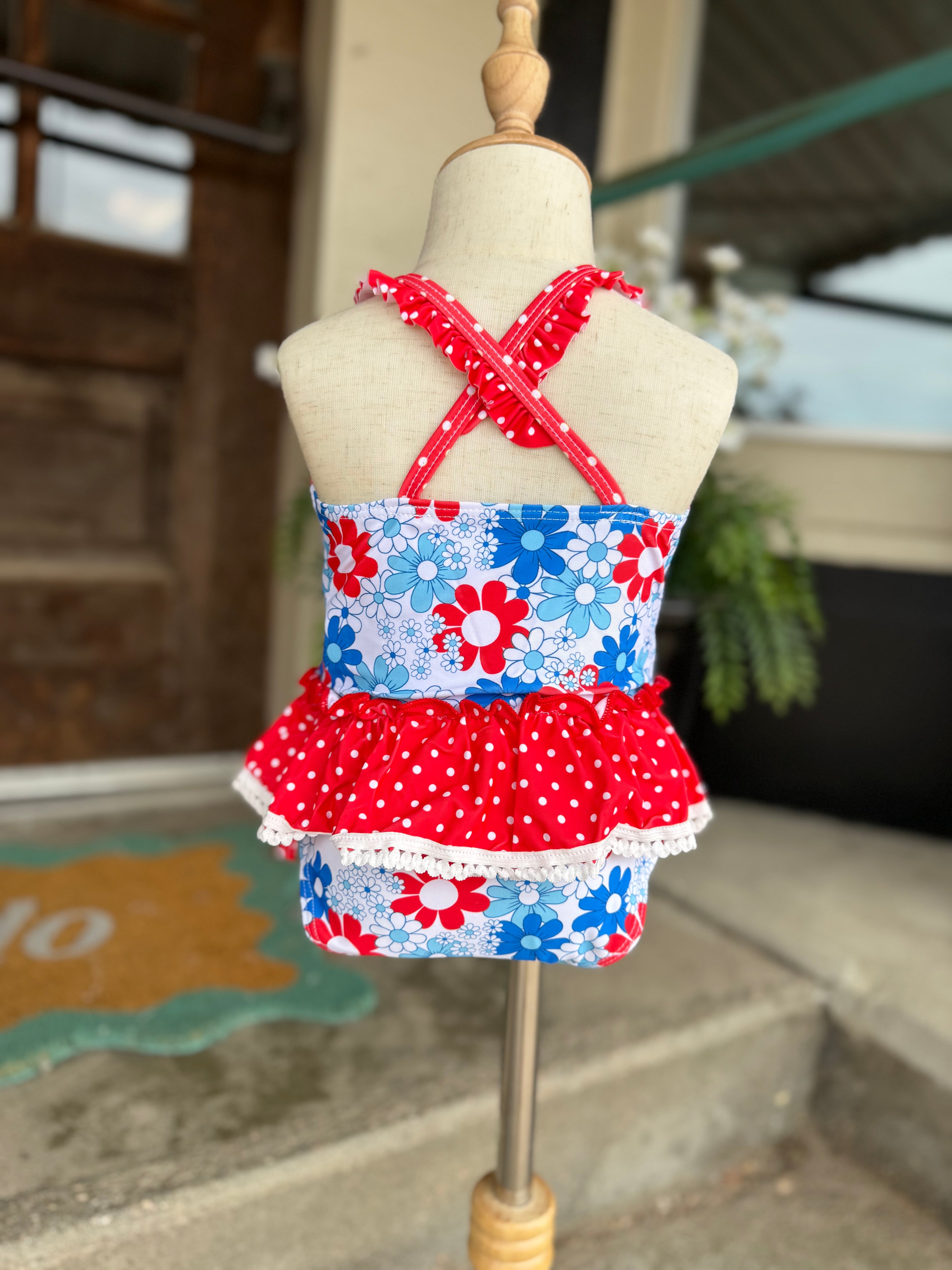 Freedom Floral Tankini