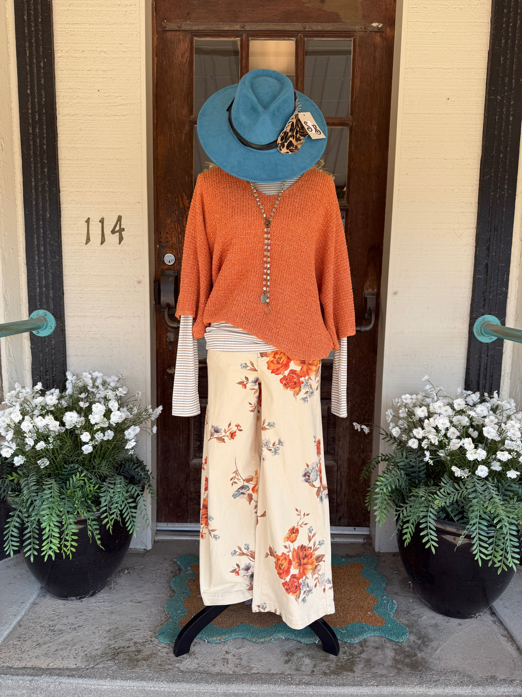 Harvest Bloom Wide Leg Pants