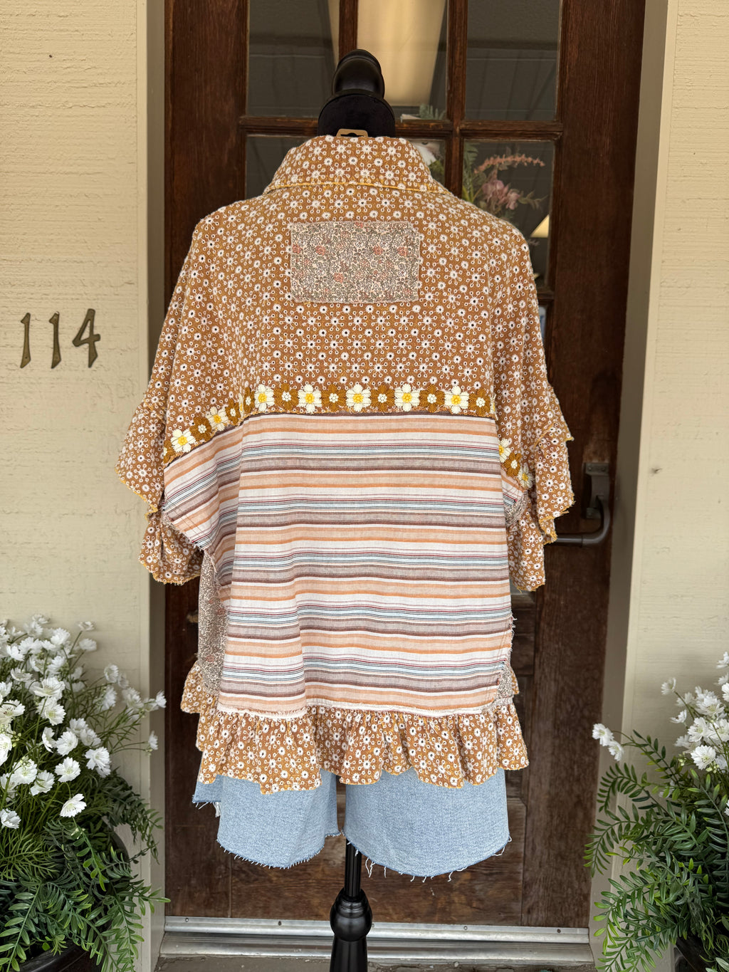 Front Fence Florals Top