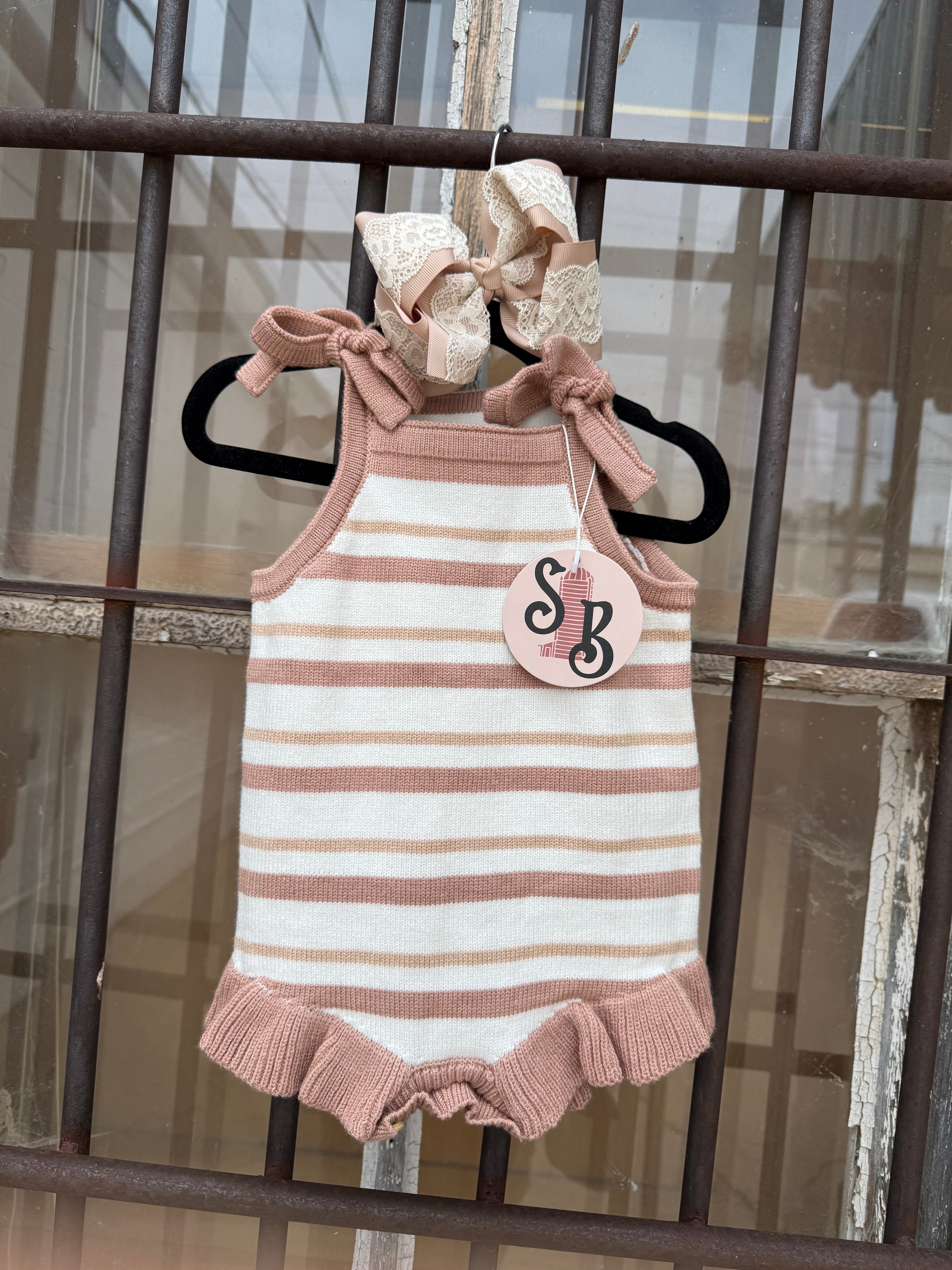 Sandy Shores Tank Romper