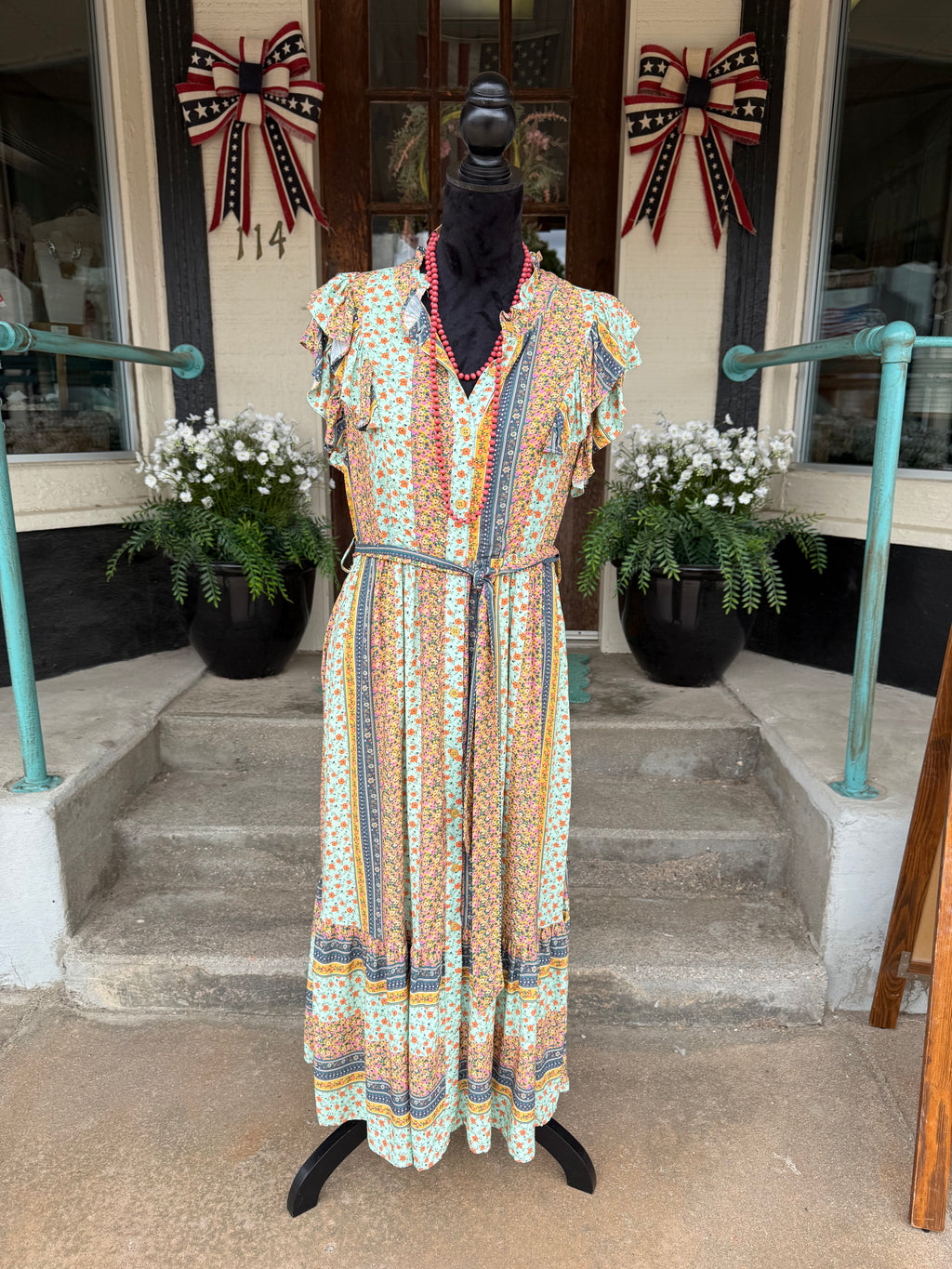 Summer Market Midi Dress