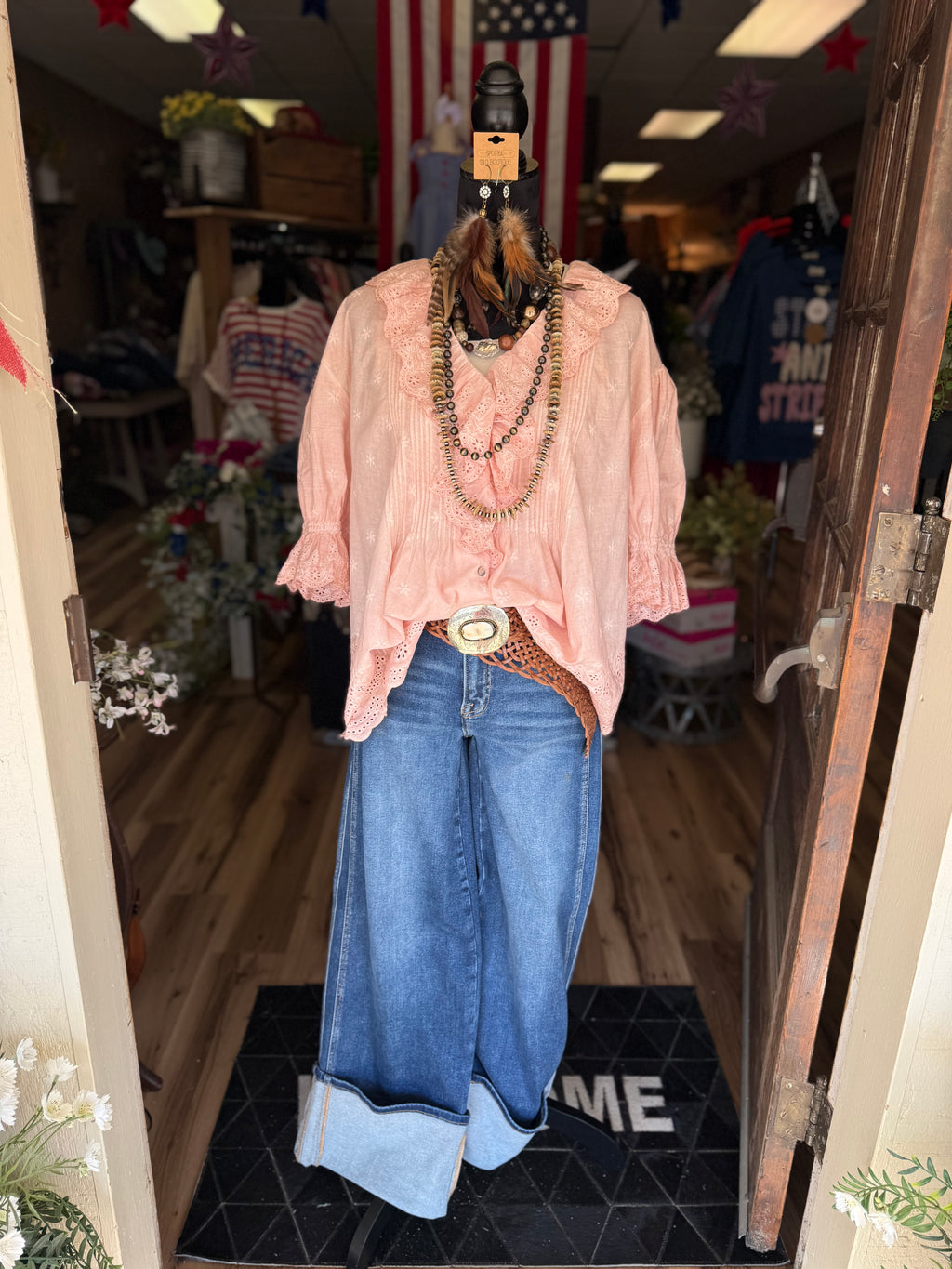 Pink Always Yours Linen Top