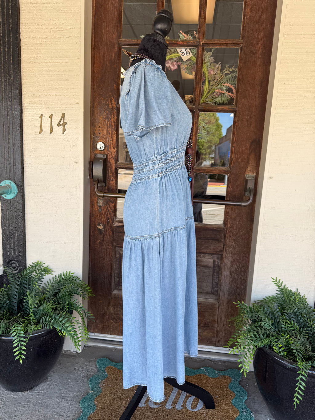 Blue Skies & Sweet Tea Maxi