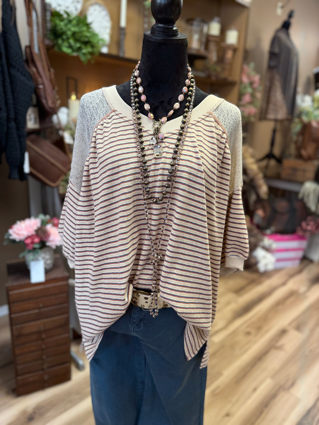Latte Lounge Knit Top