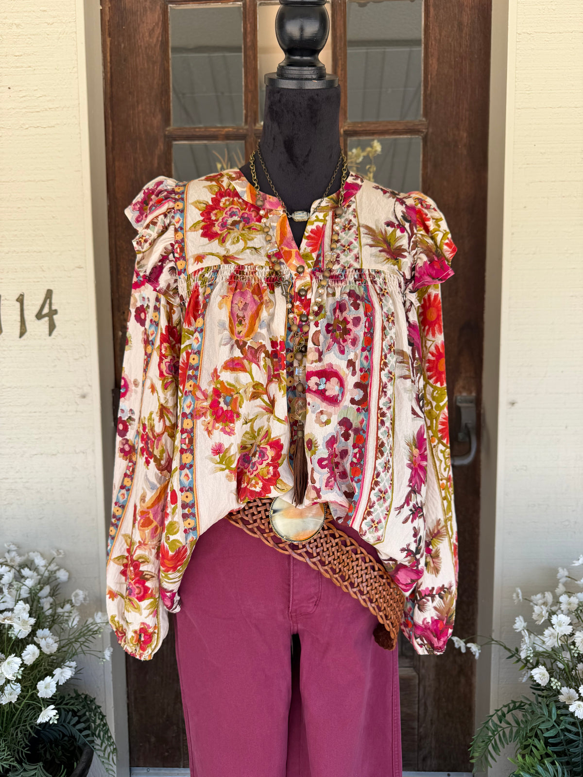 Autumn Blossom Blouse