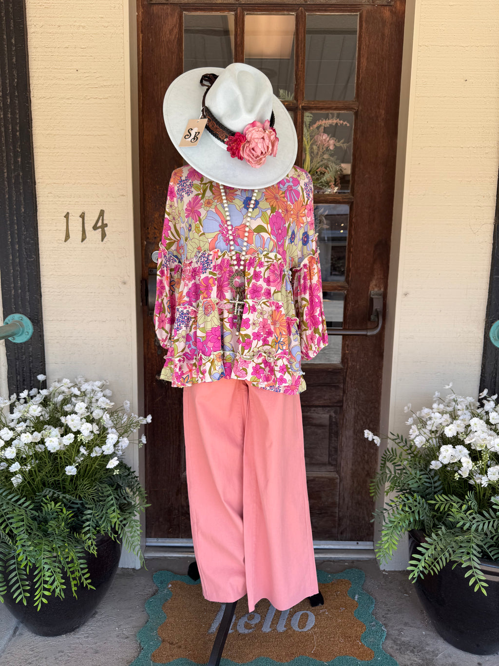Mint Petal Dreams Top