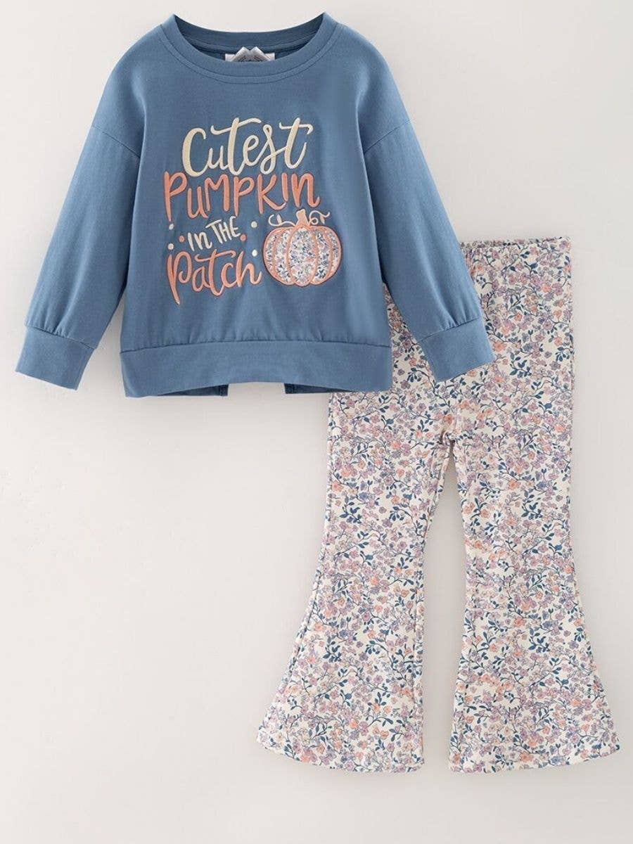 Cutest Pumpkin in the Patch Bow Back Bell Set