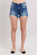Judy Blue Double Take Dad Shorts