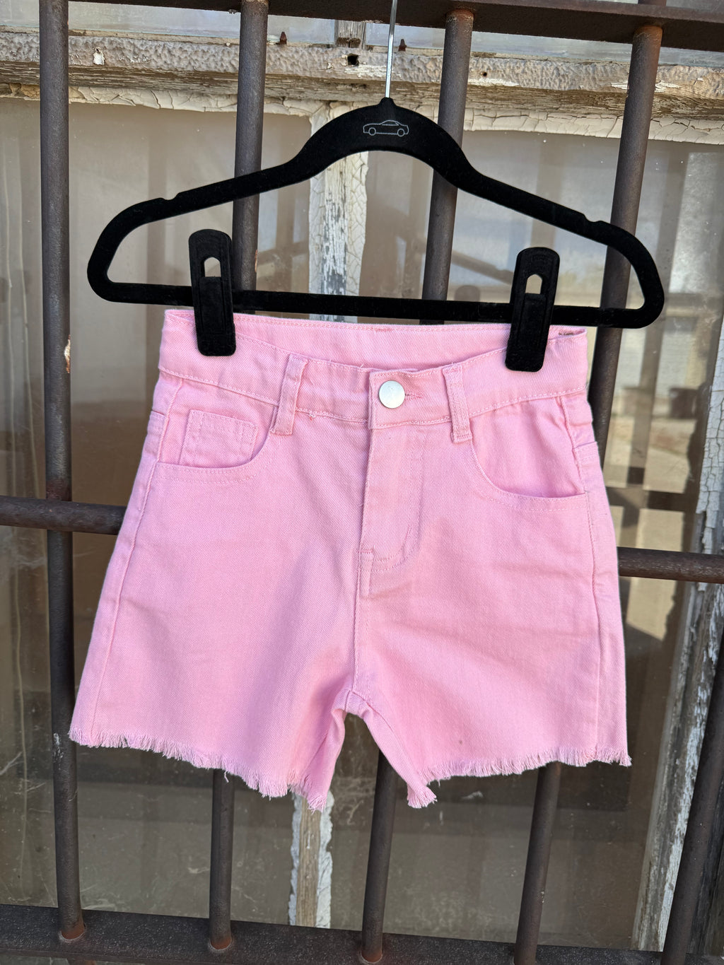 Pink Lemonade Denim Shorts