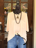 The Perfect Pink Everyday Pocket Tee