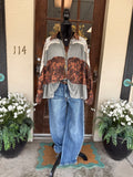 Autumn Story Patchwork Blouse