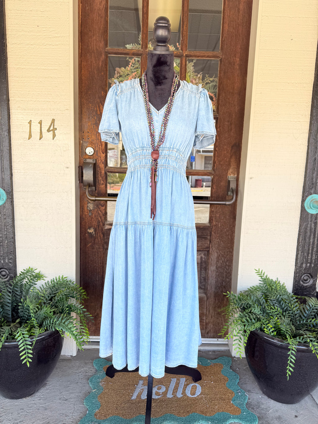 Blue Skies & Sweet Tea Maxi