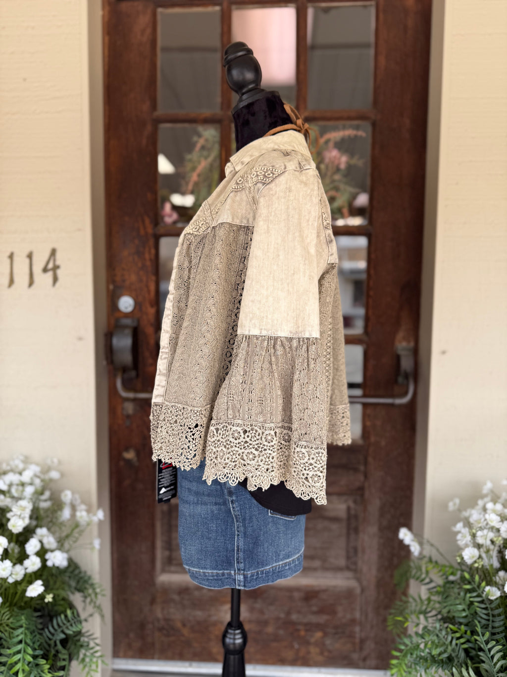 Drift Away Lace Shrug