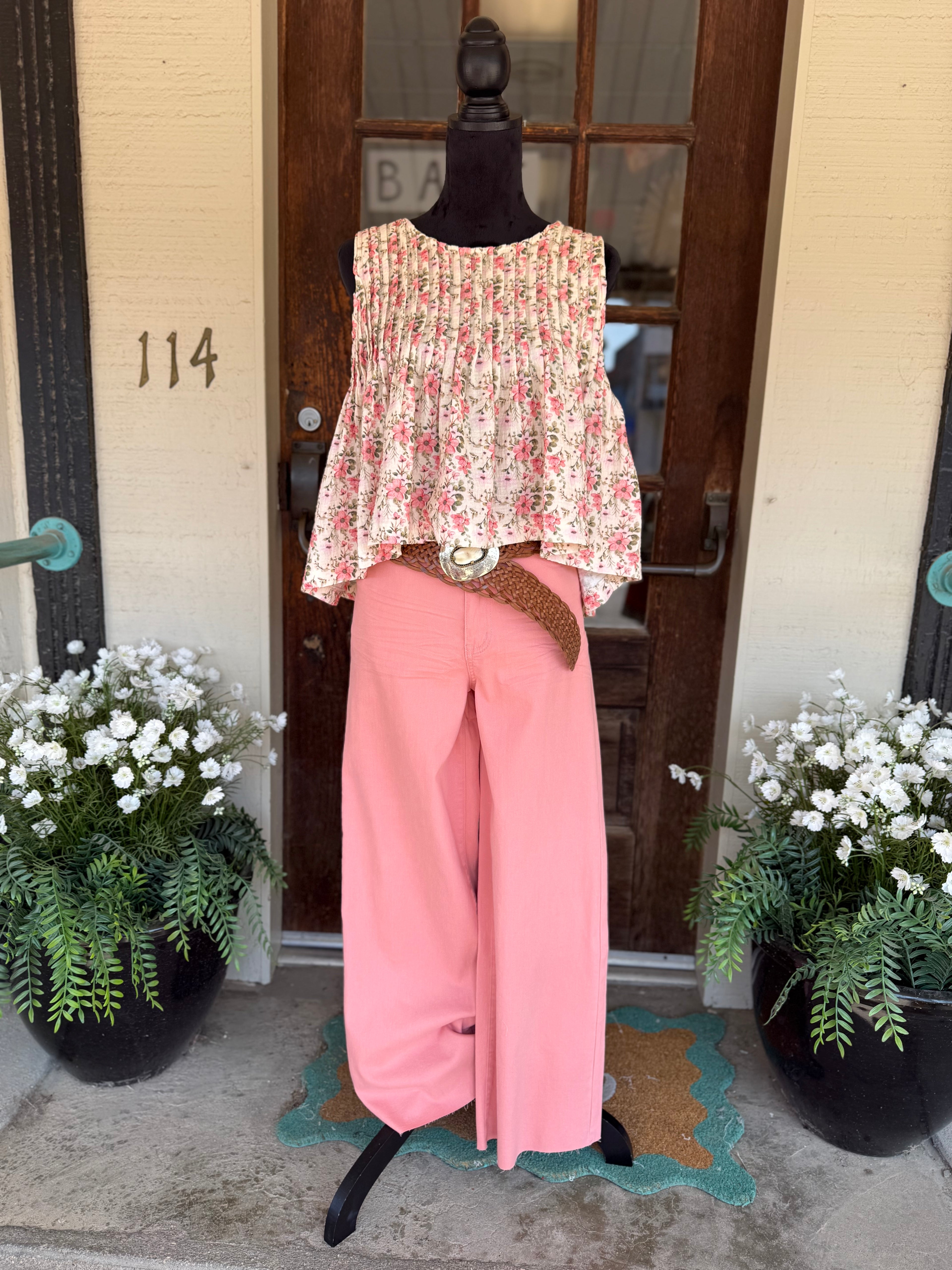 Sweet Meadow Gauze Tank