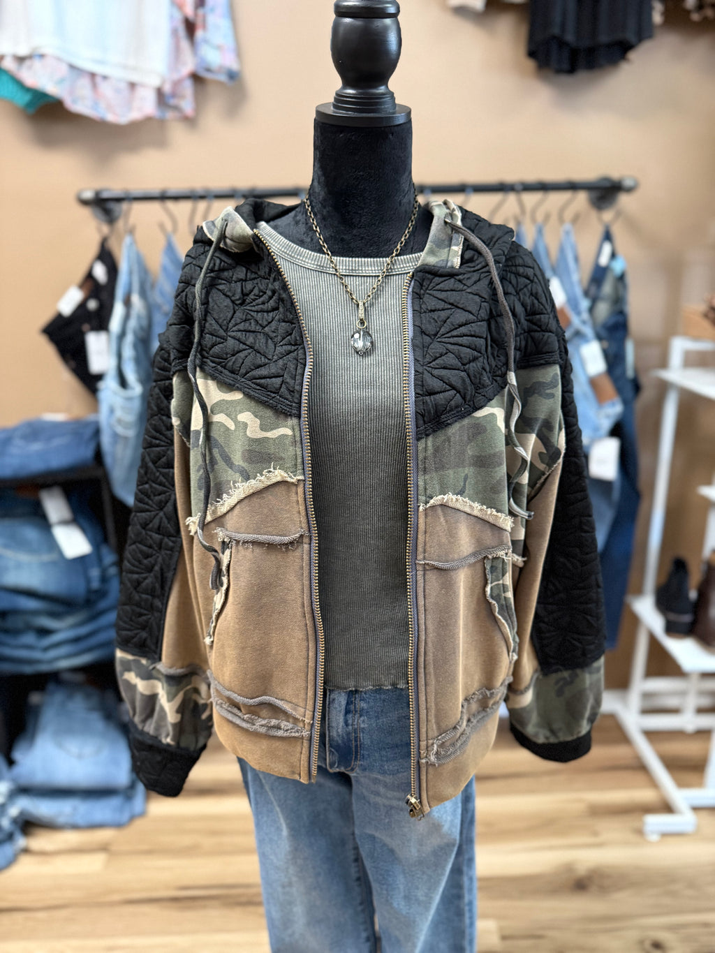 The Combat Cozy Zip Up