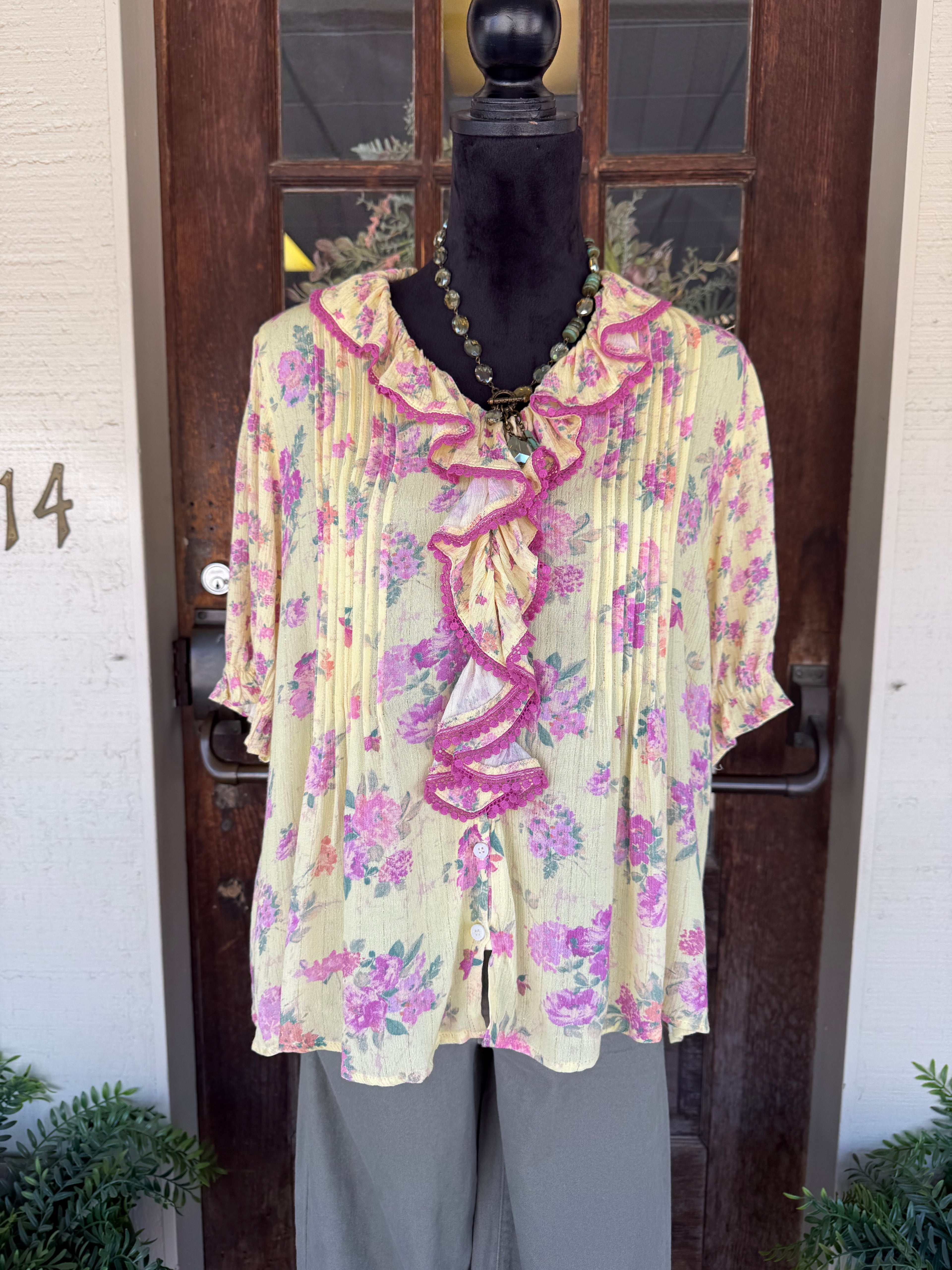 Lemon Blossom Top