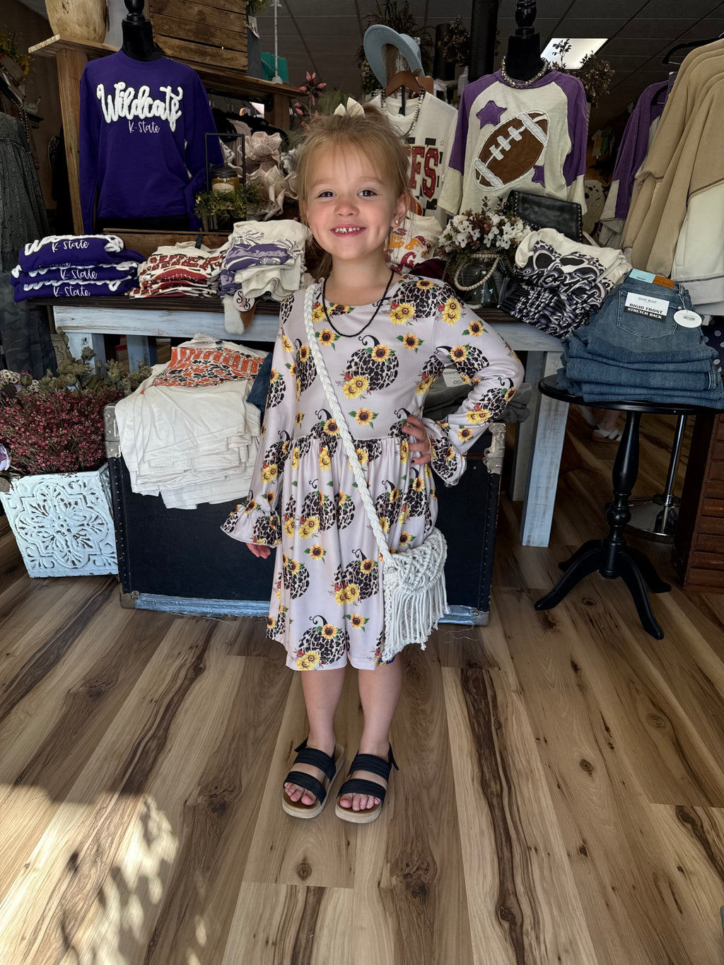 Sunflowers & Pumpkins Dress