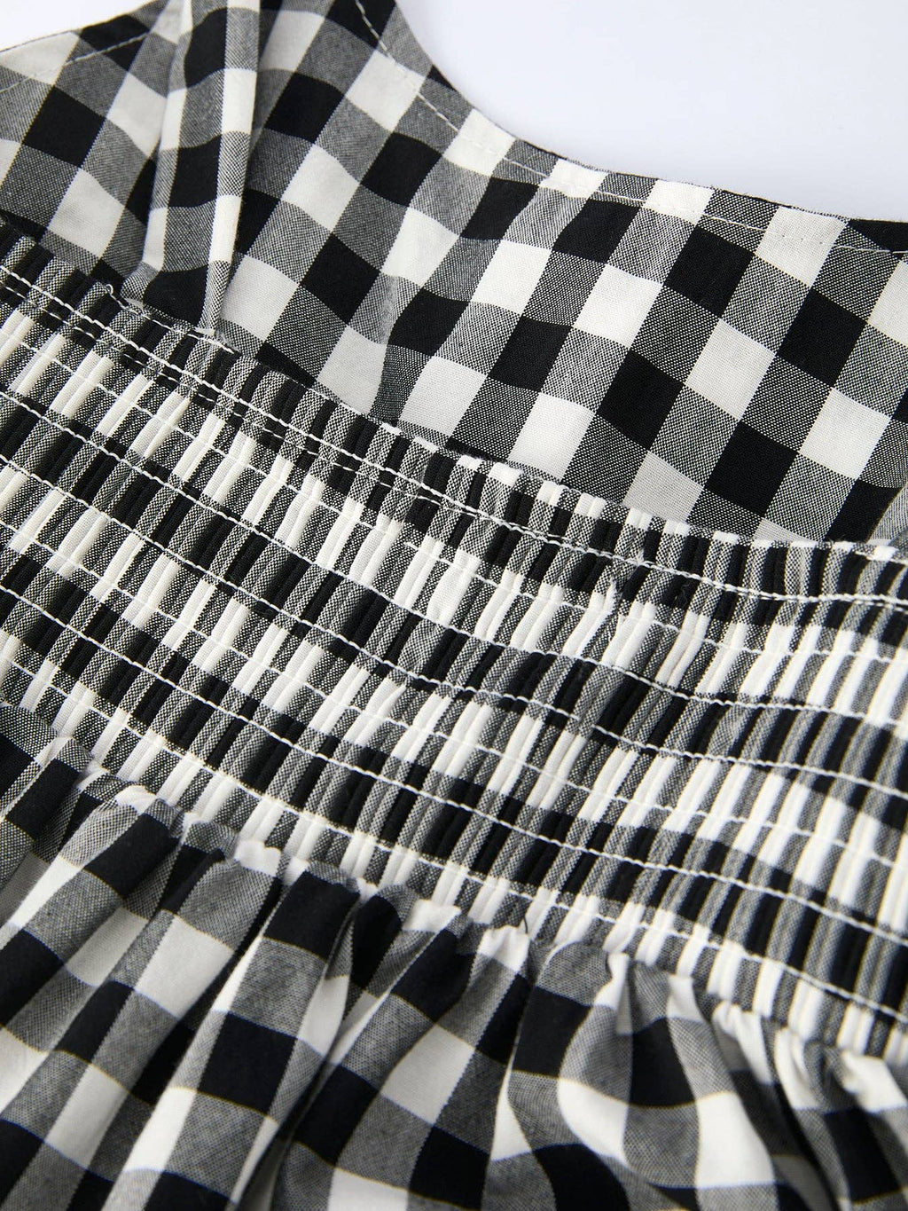 Porch Swing Gingham Girls Dress