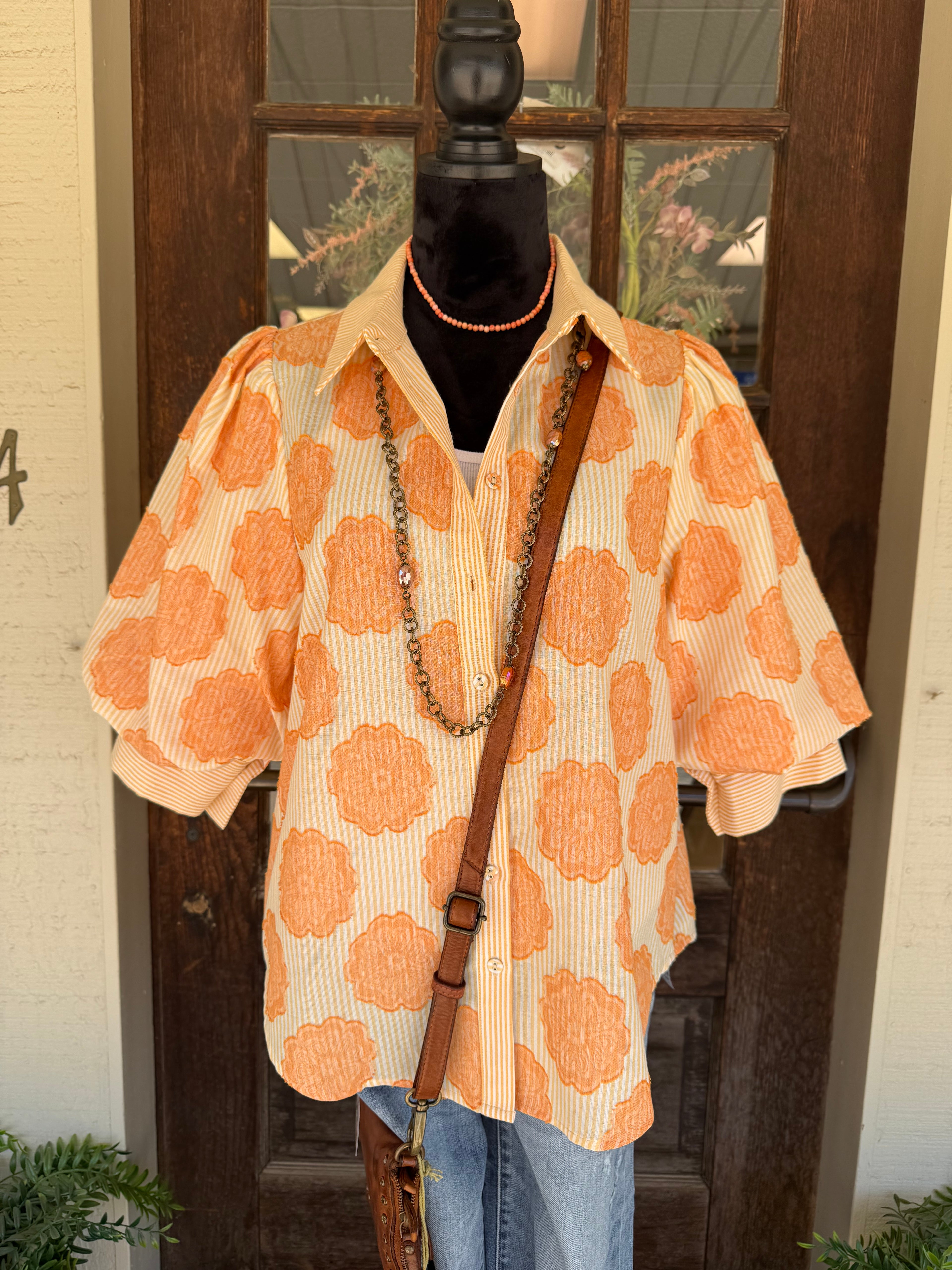Sweet Citrus Bloom Top