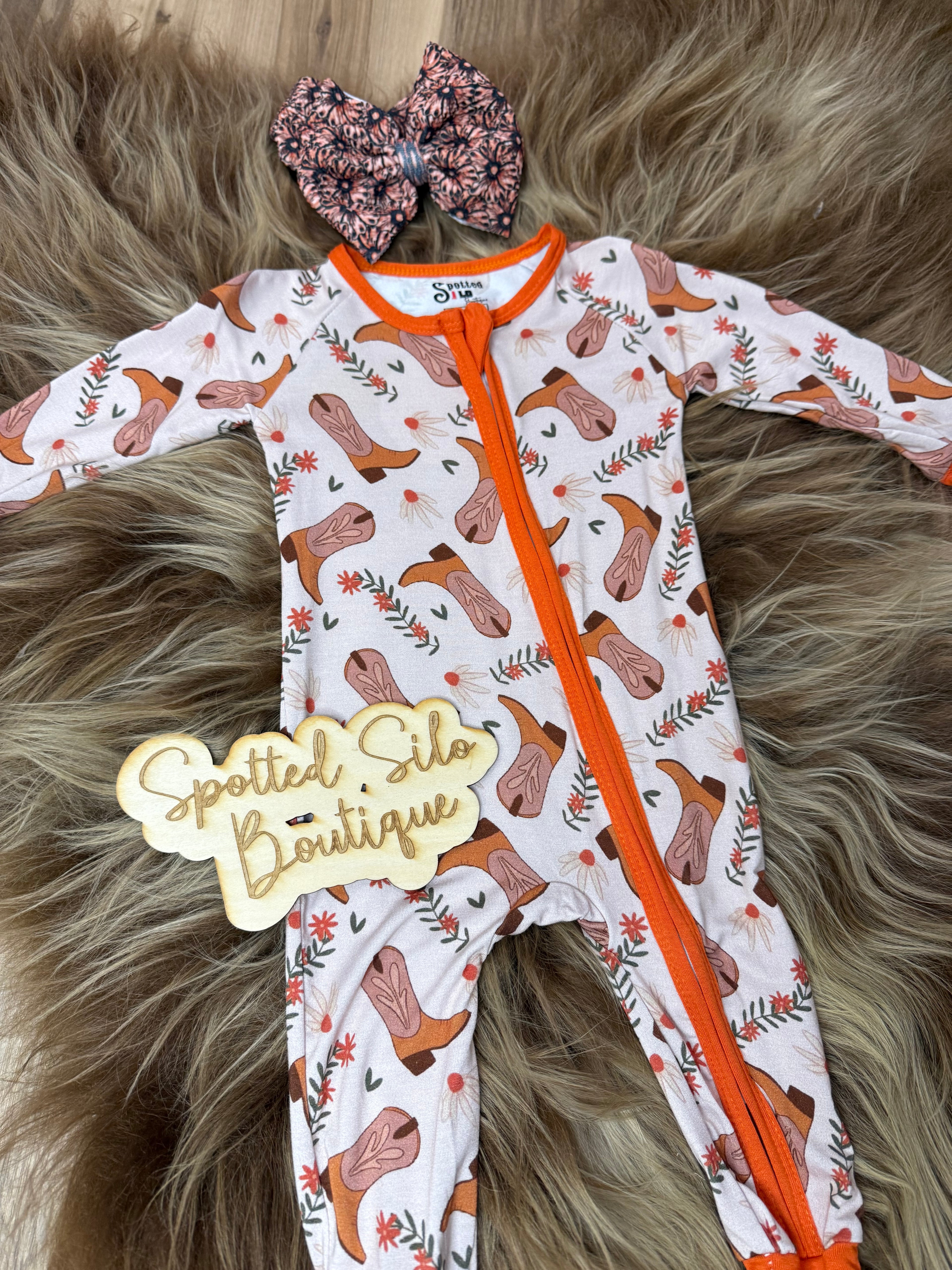 Boots & Daisy Bamboo Zippy