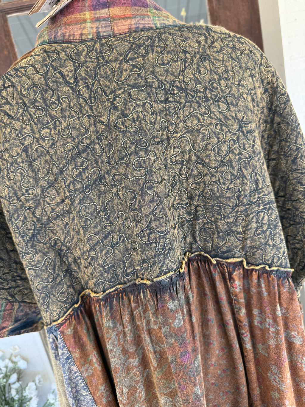 Amber Roads Patchwork Kimono