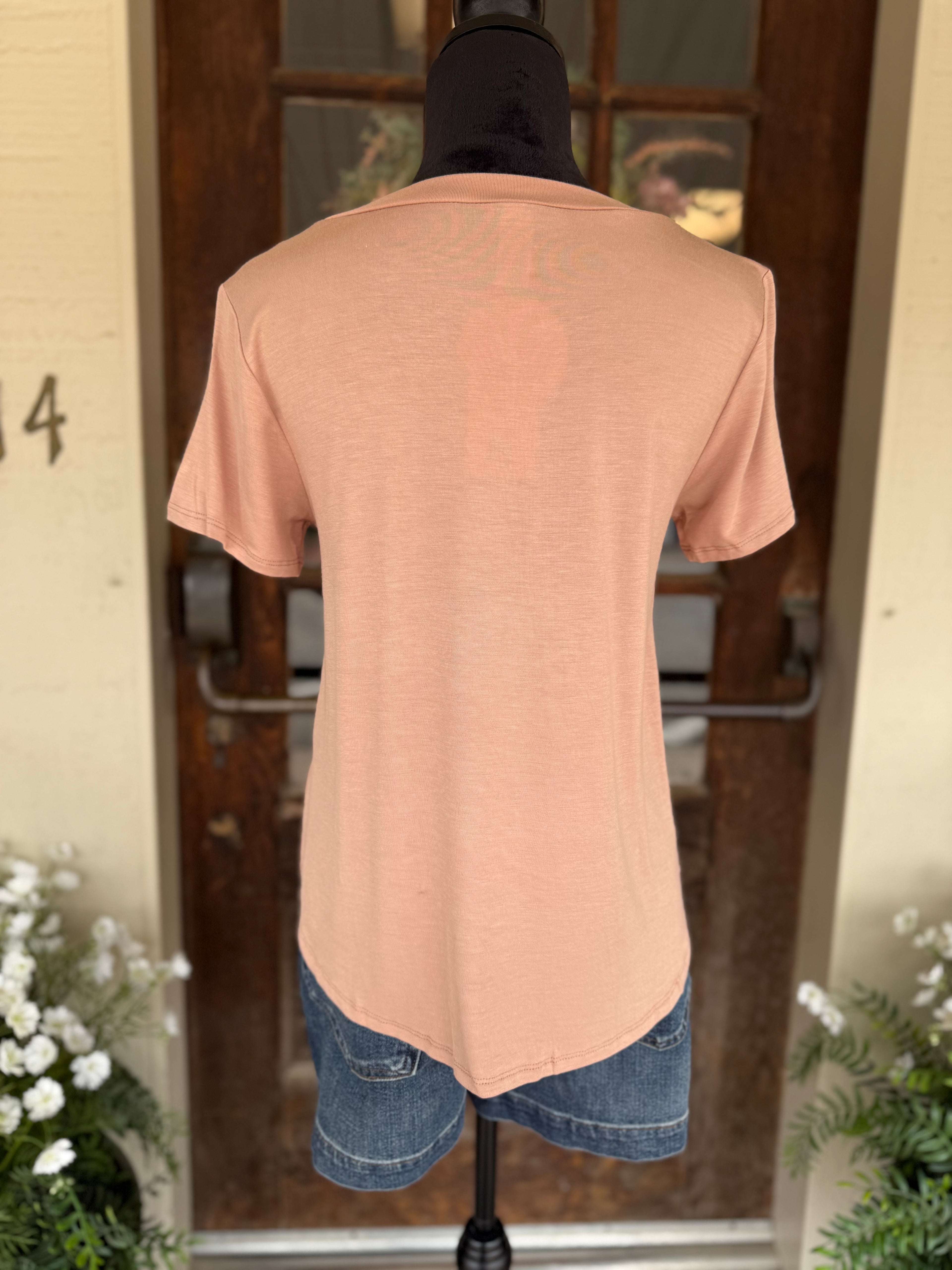 The Silo Soft Tee – Latte