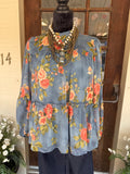 Blue Skies Bloom Top