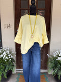 Lemon Drop Ruffle Tee