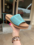 Corky's Turquoise At Ease Sandal