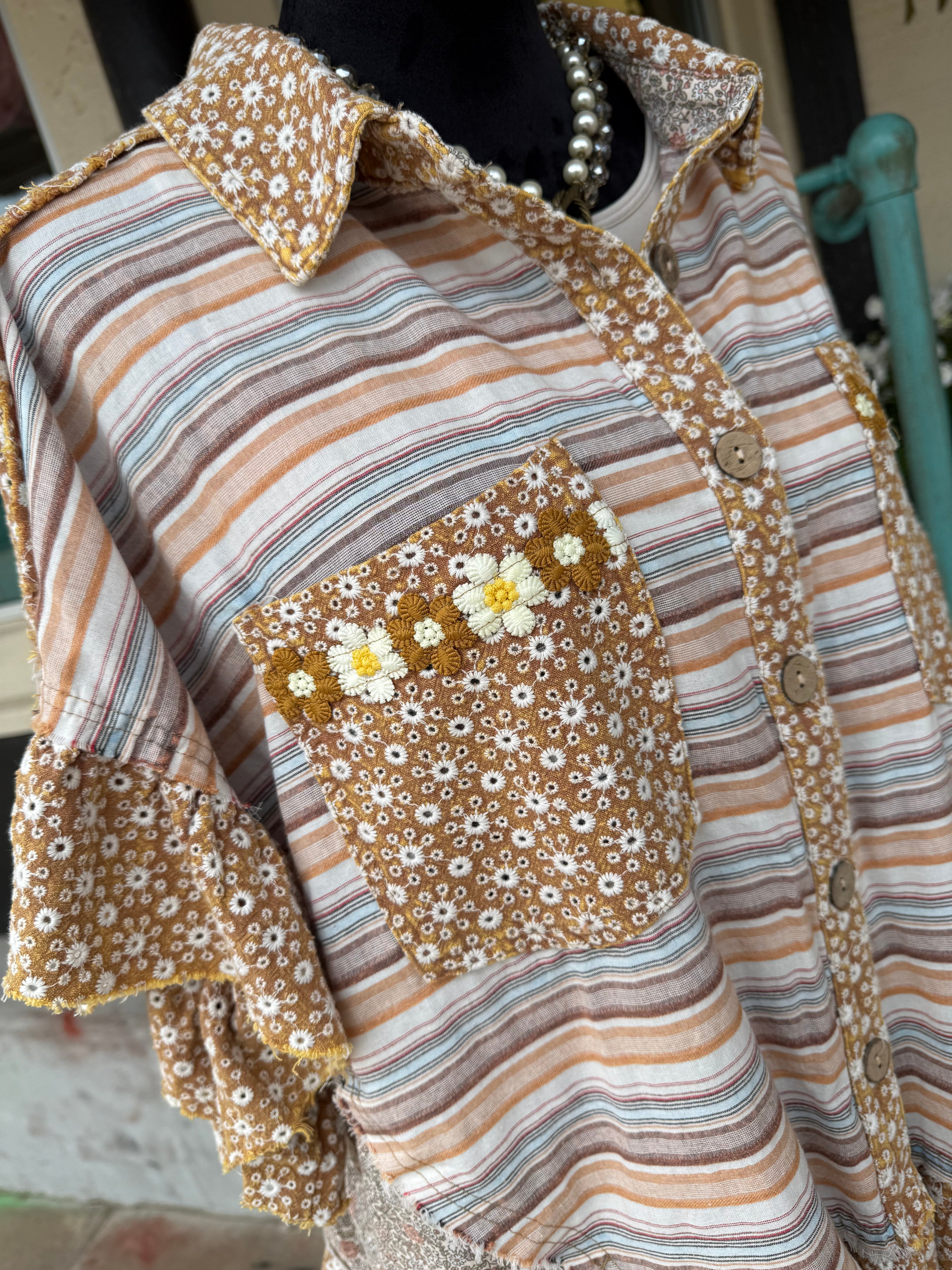 Front Fence Florals Top