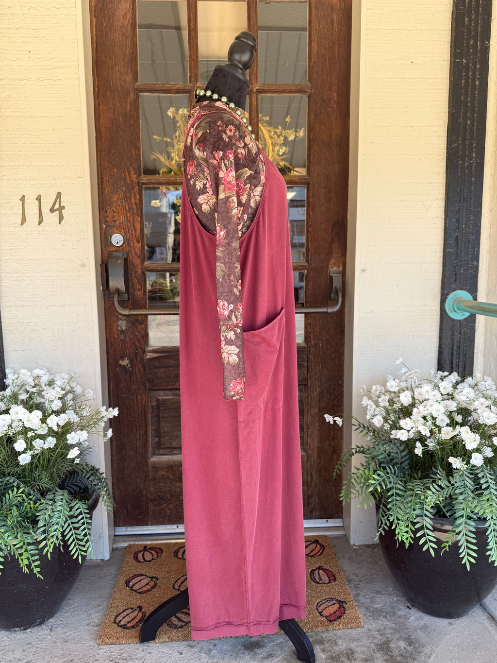 Wine Country Mineral Wash Jumpsuit