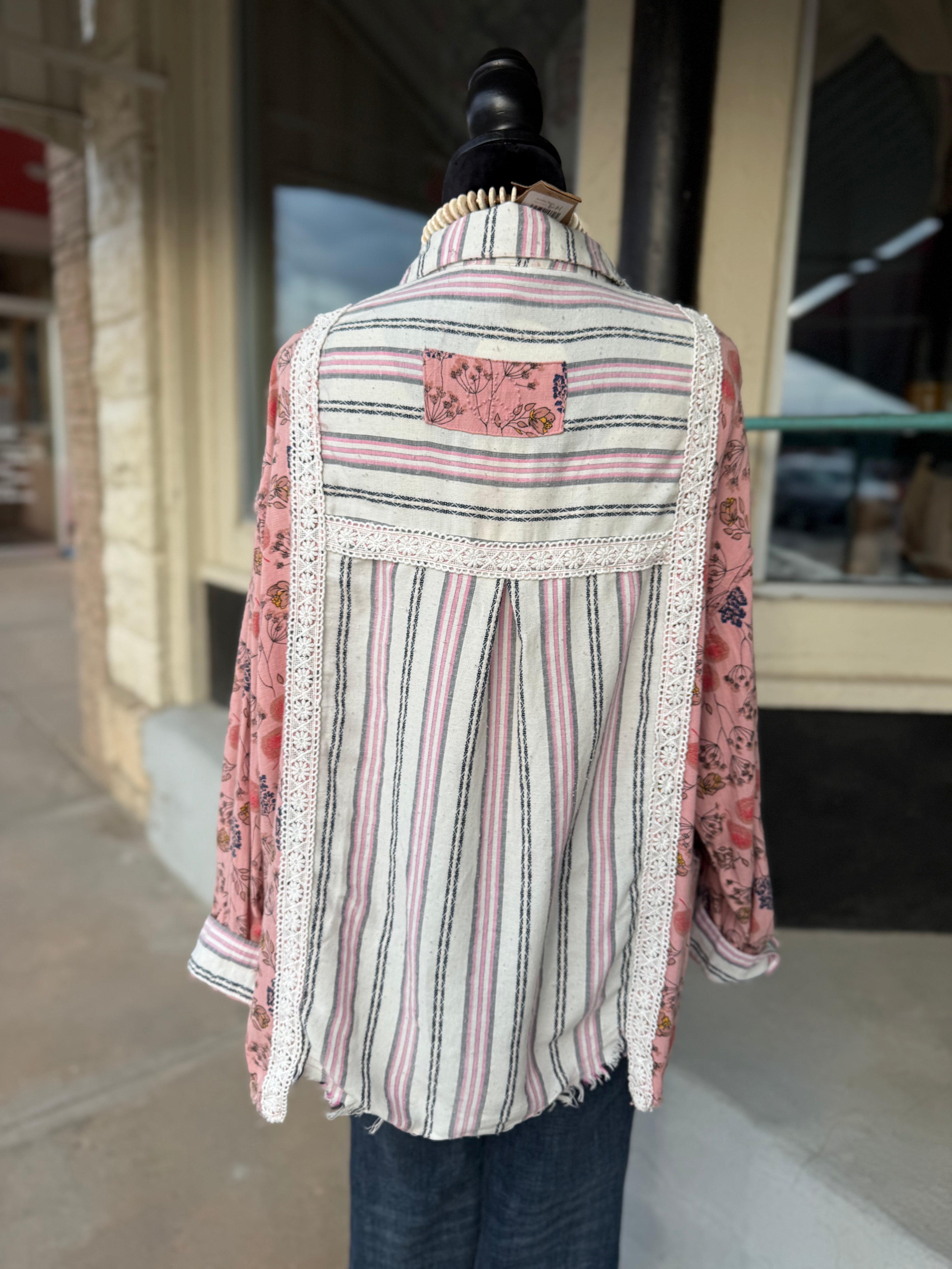 Pink Prairie Top