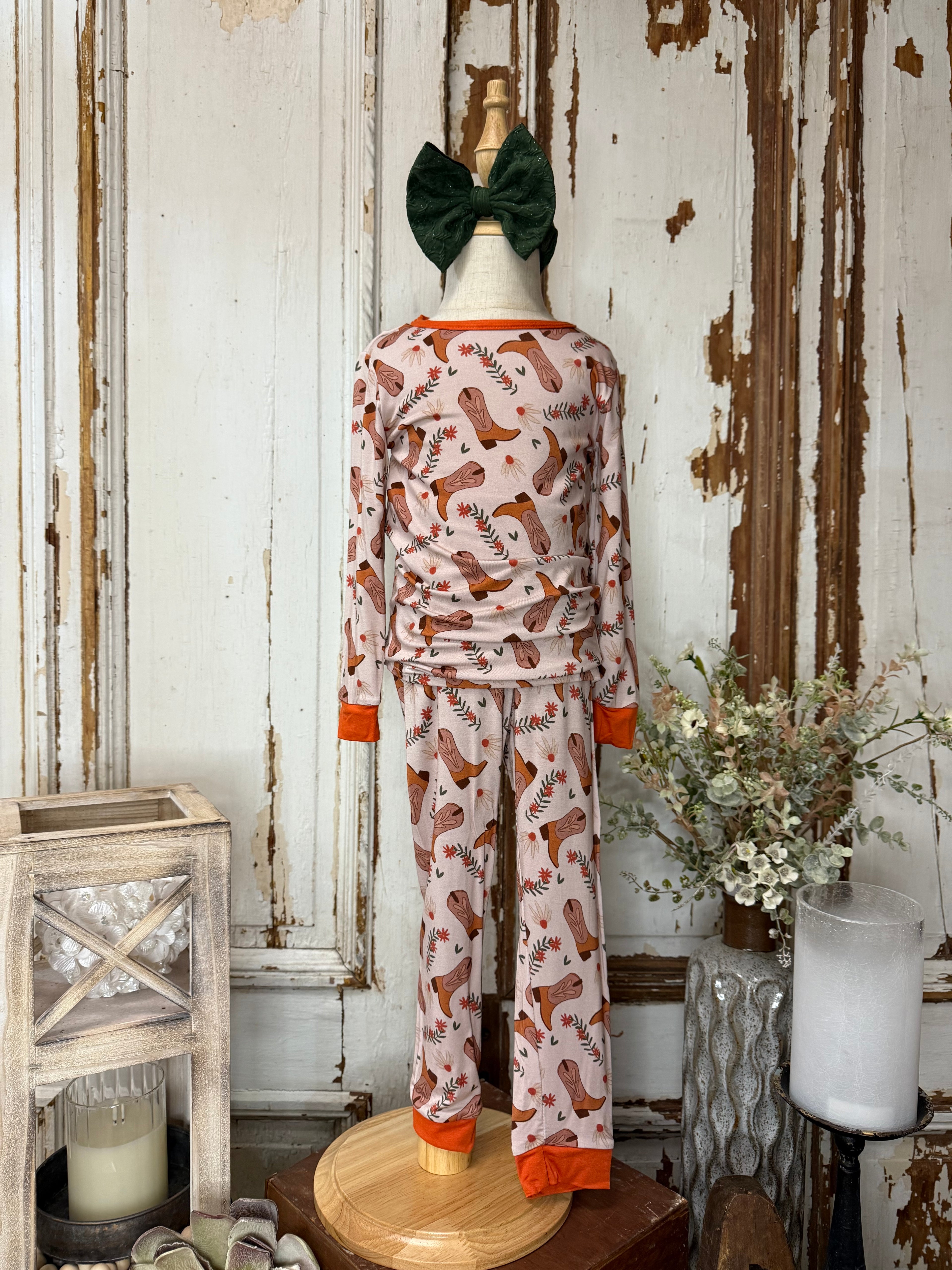 Boots & Daisy Bamboo PJ Set