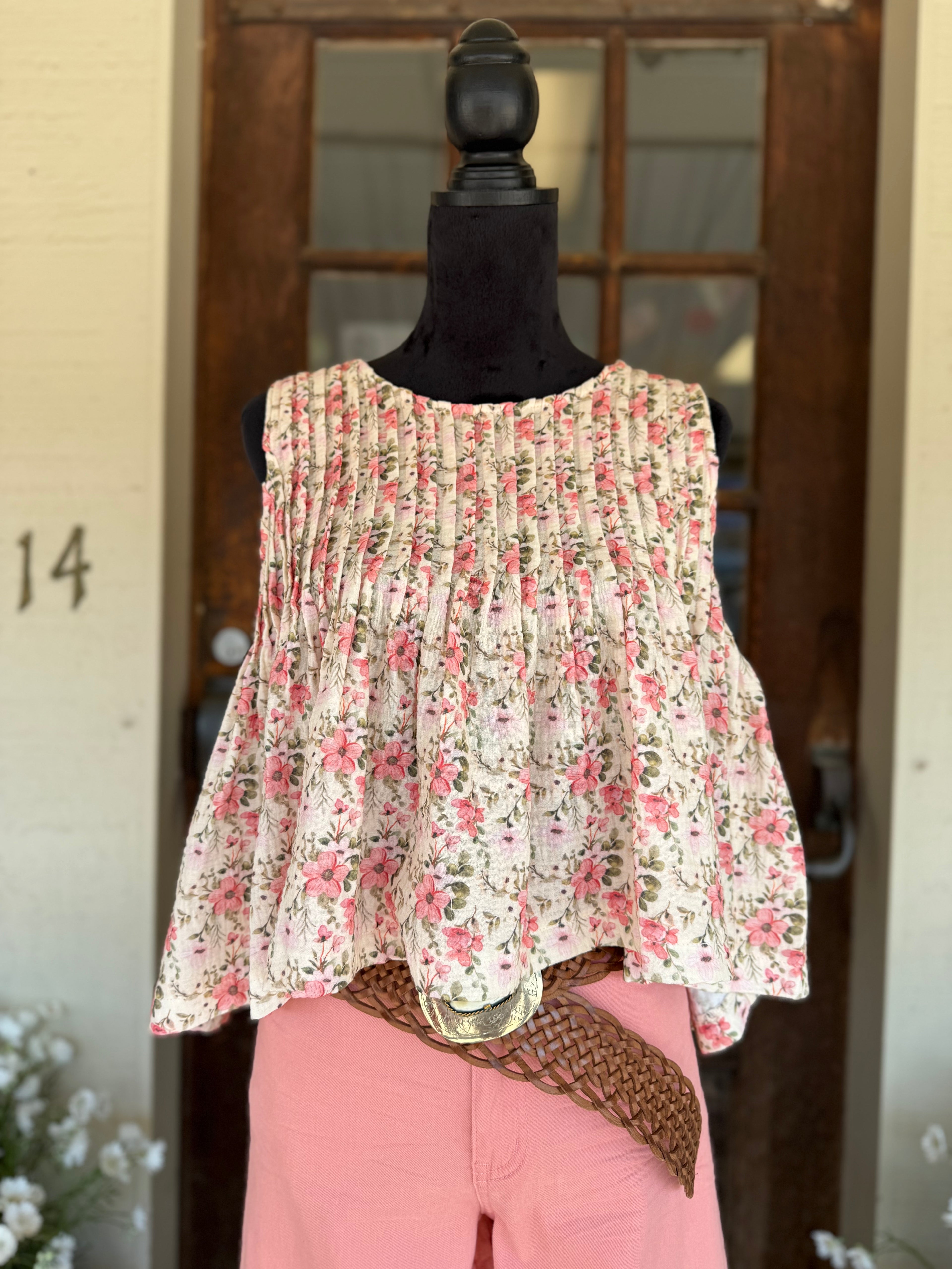 Sweet Meadow Gauze Tank