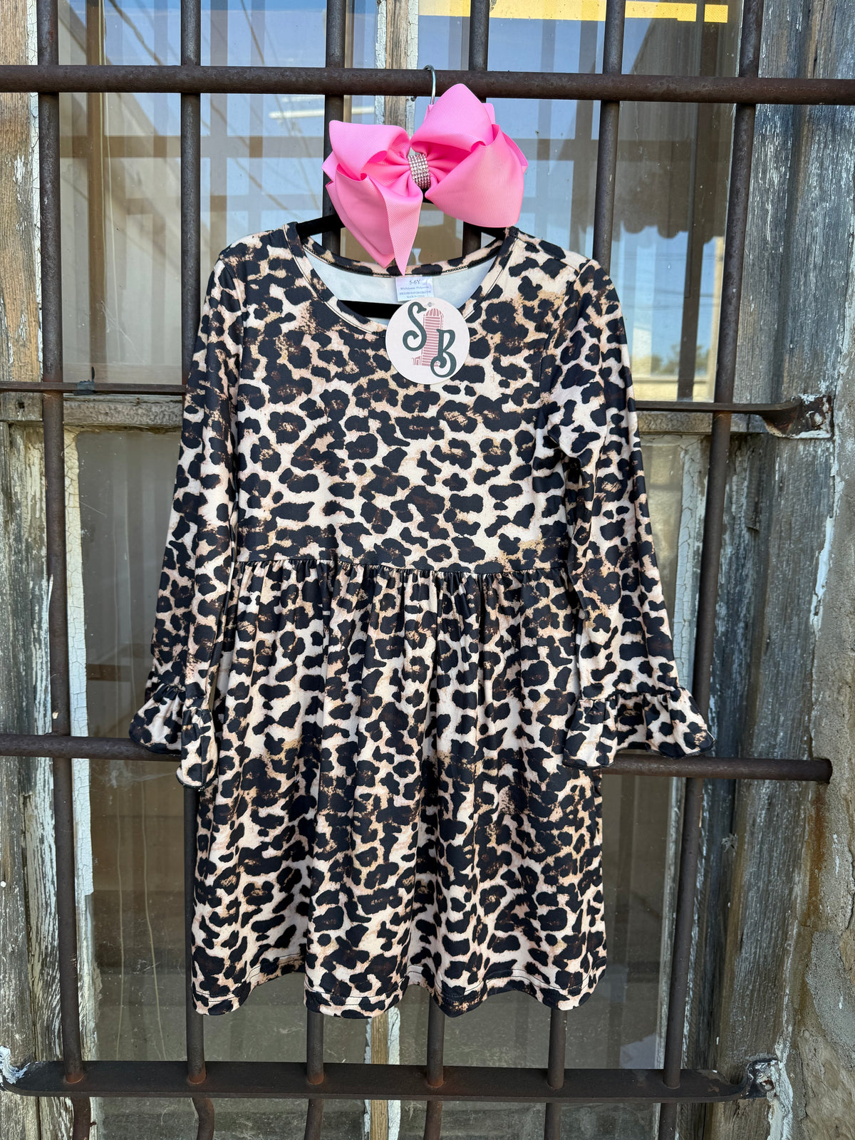 Little Wild Thing Leopard Dress