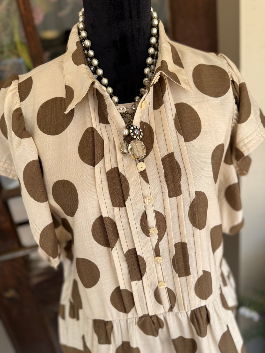 Dot Darling Blouse