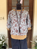 Dusty Meadow Floral Top