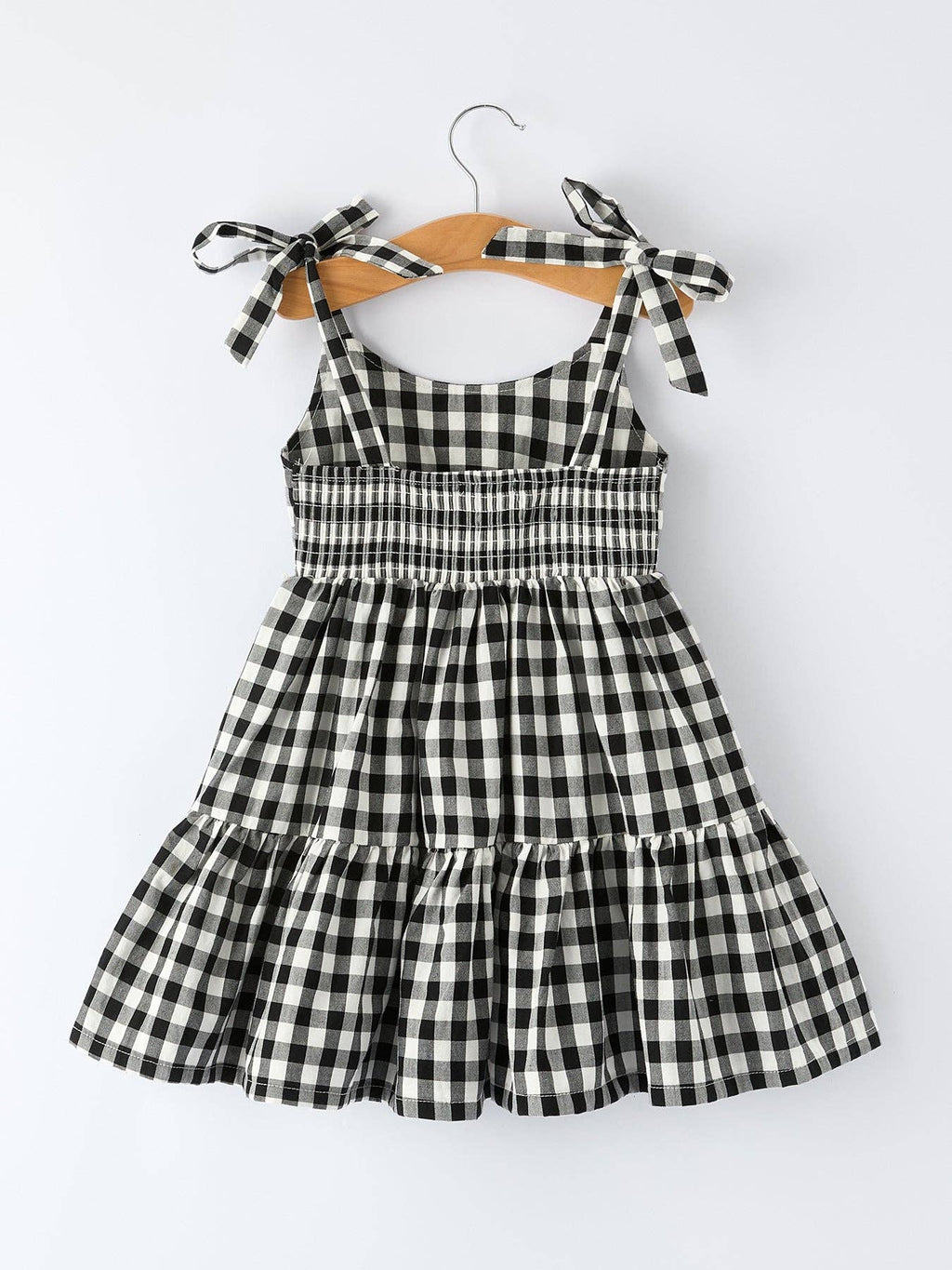 Porch Swing Gingham Girls Dress