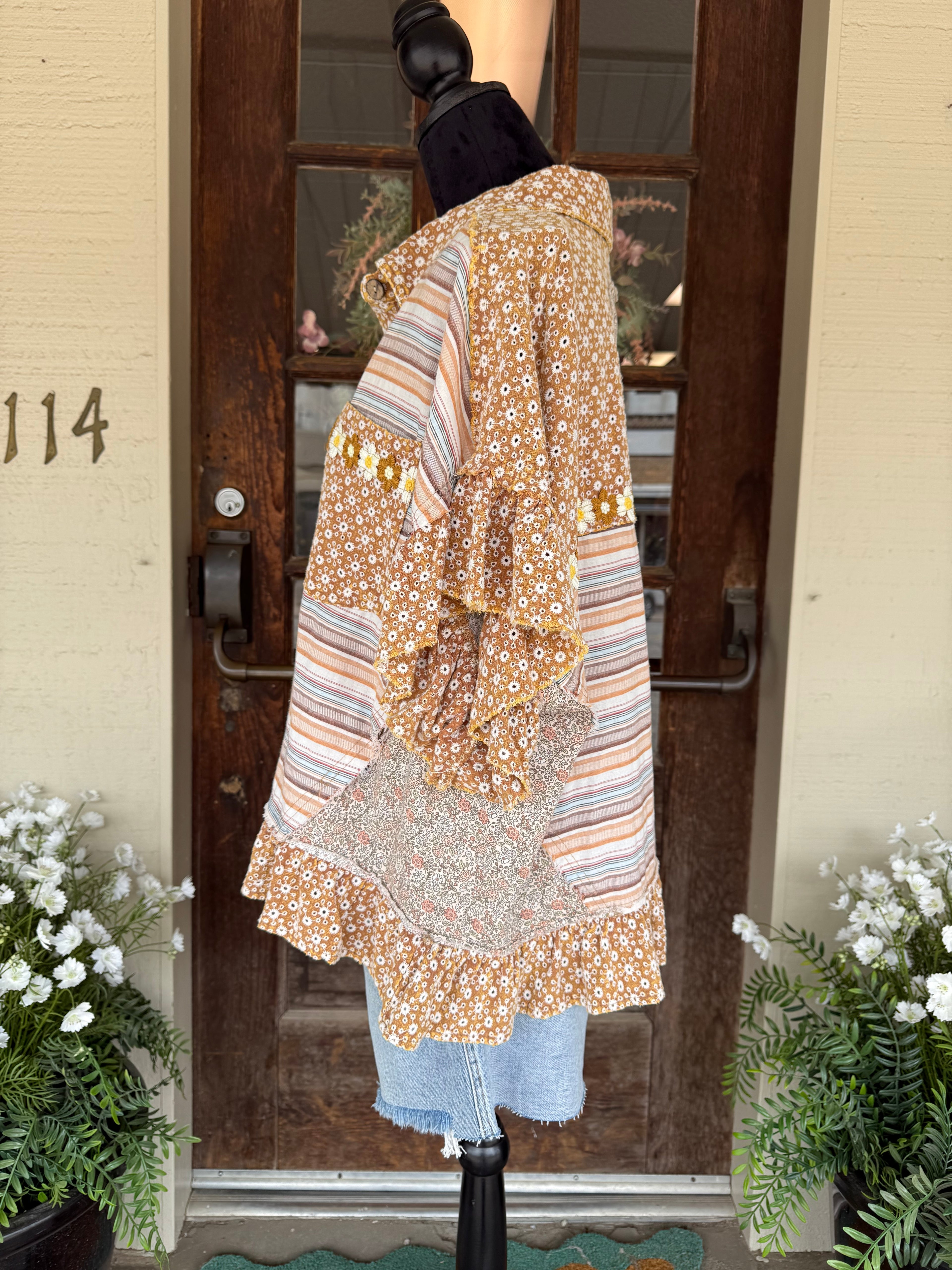 Front Fence Florals Top