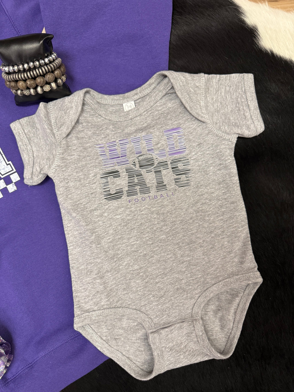 WC Football Onesie
