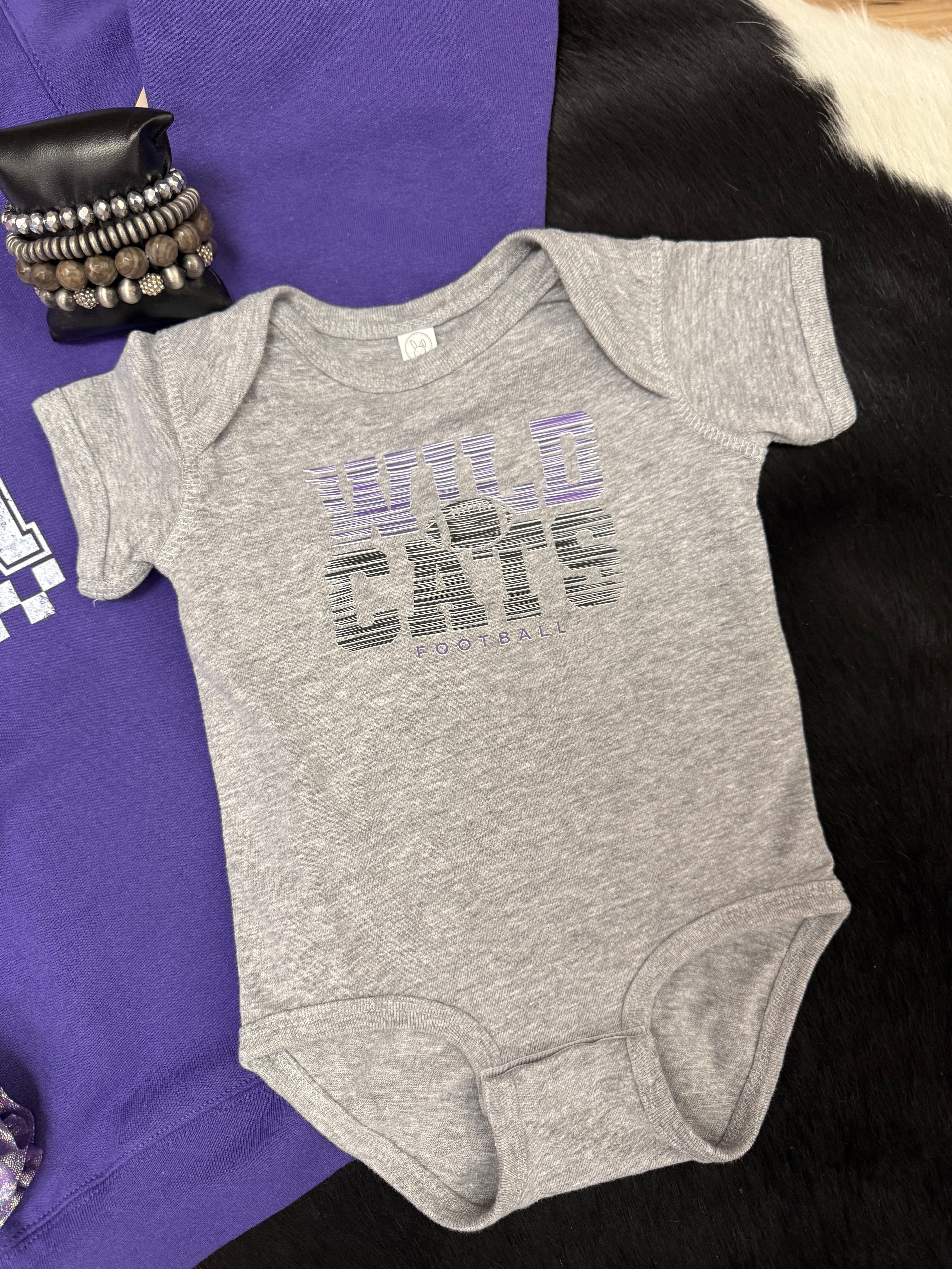 WC Football Onesie