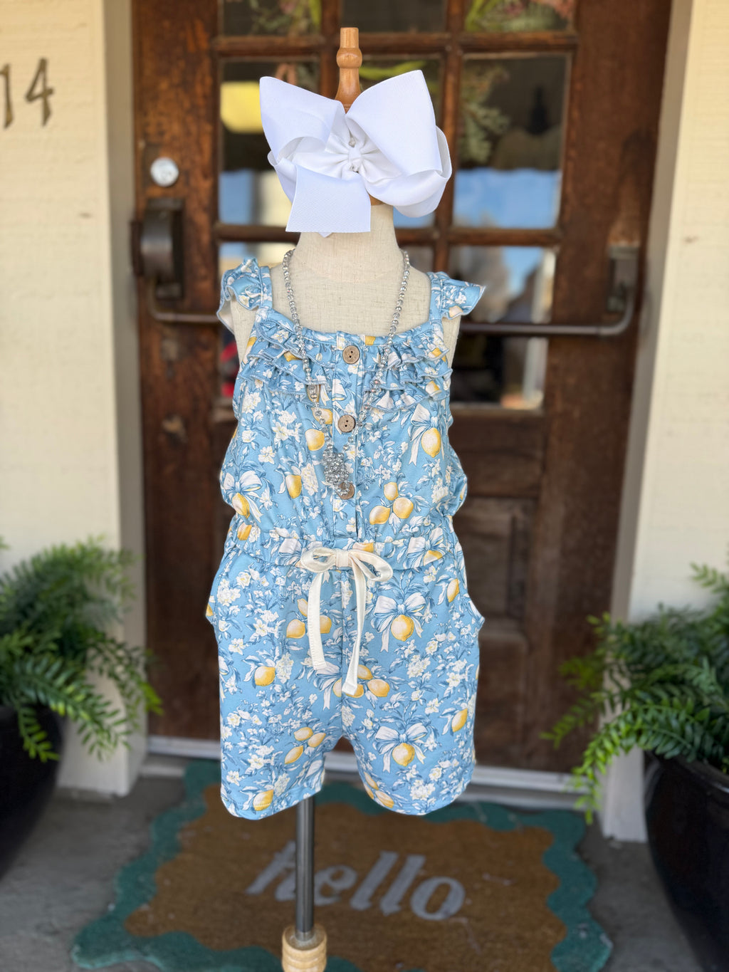 Lemon Grove Girls Romper