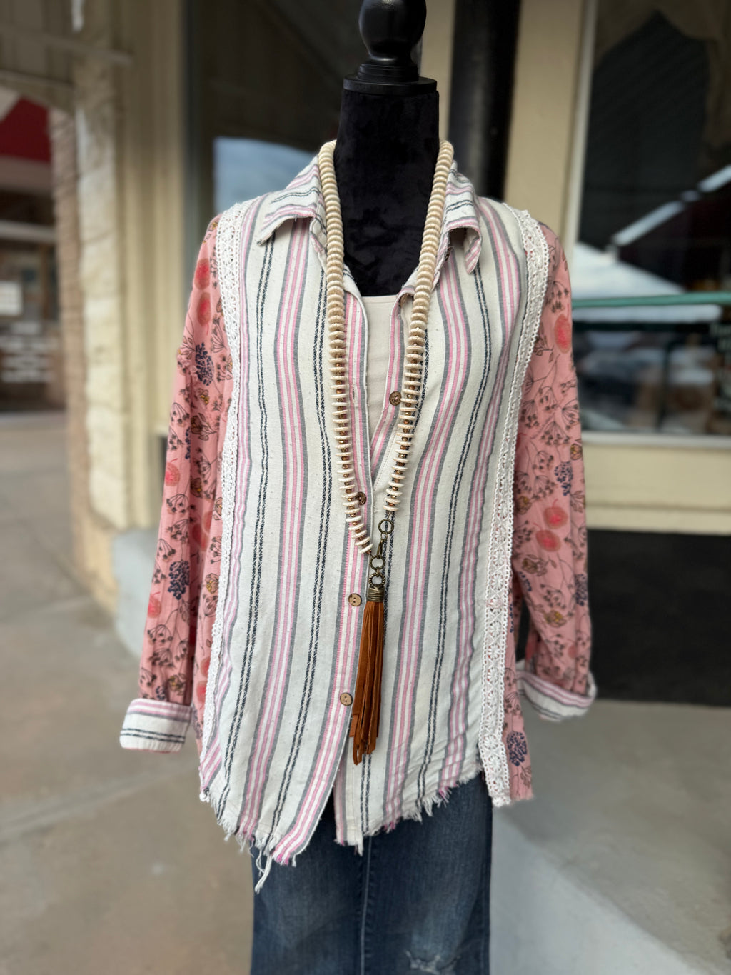 Pink Prairie Top