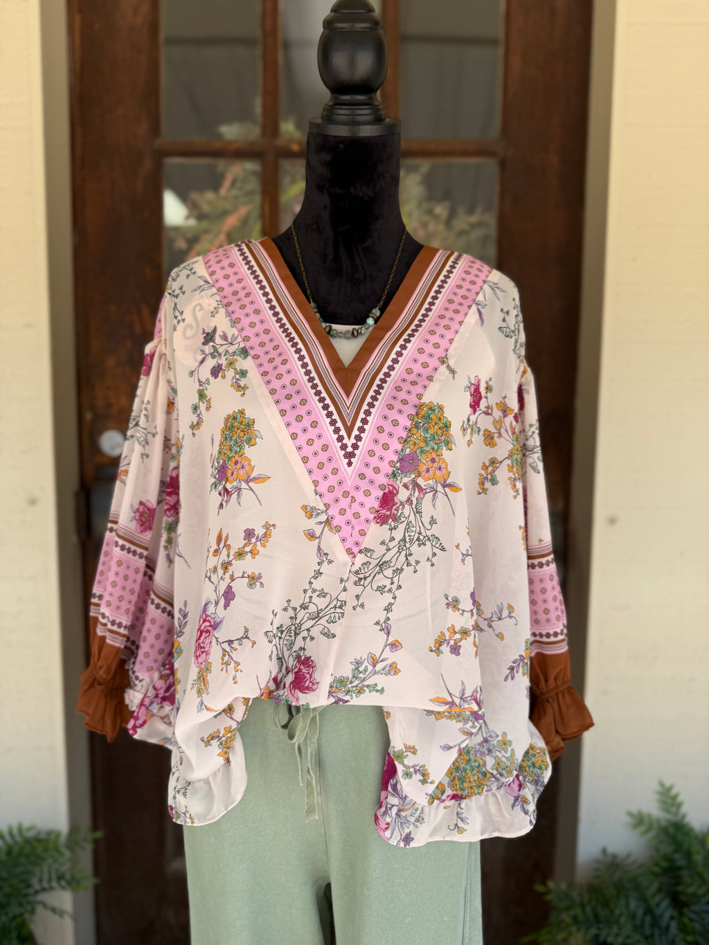 Blushing Petals Top