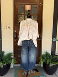 Prairie Peach Floral Top