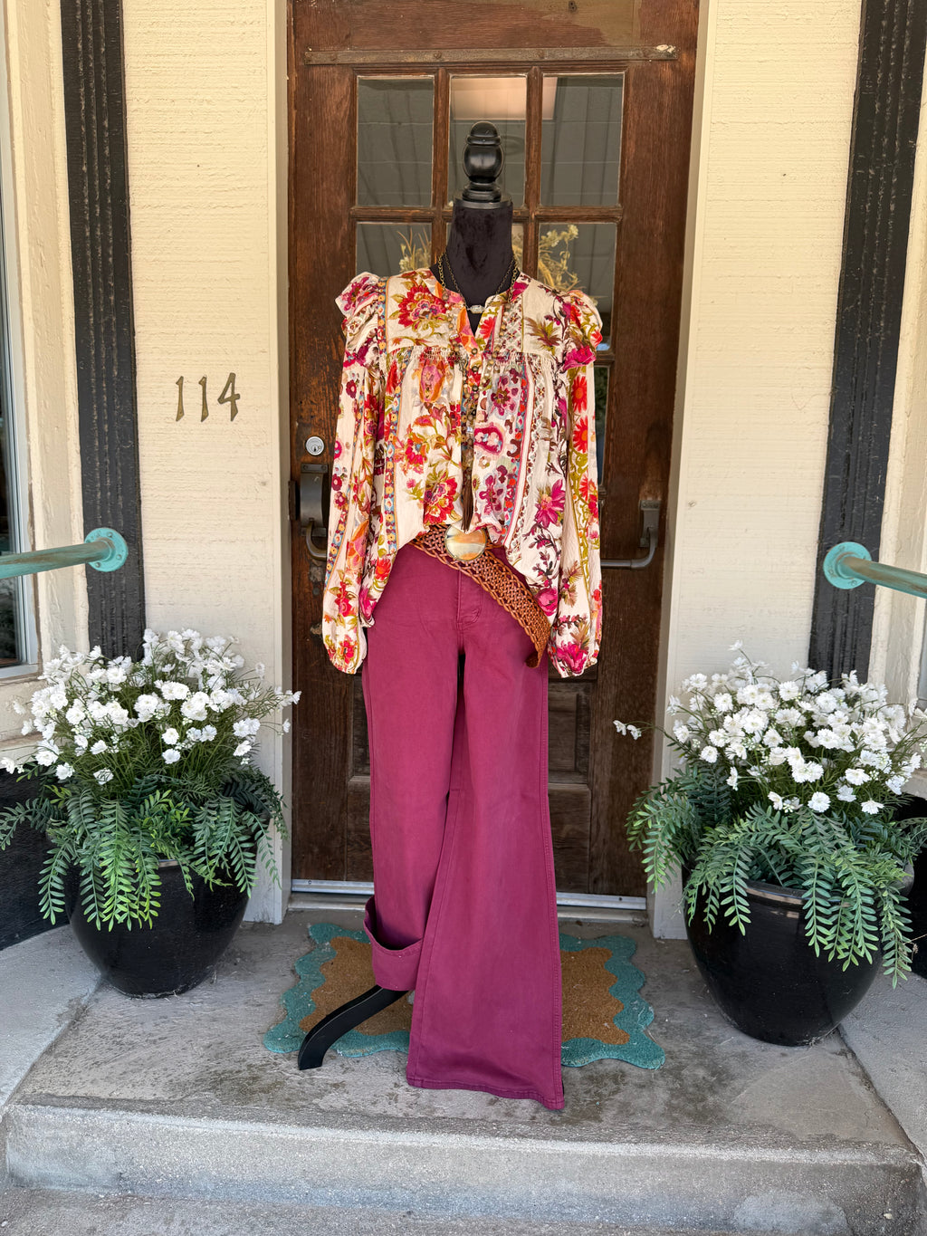 Autumn Blossom Blouse