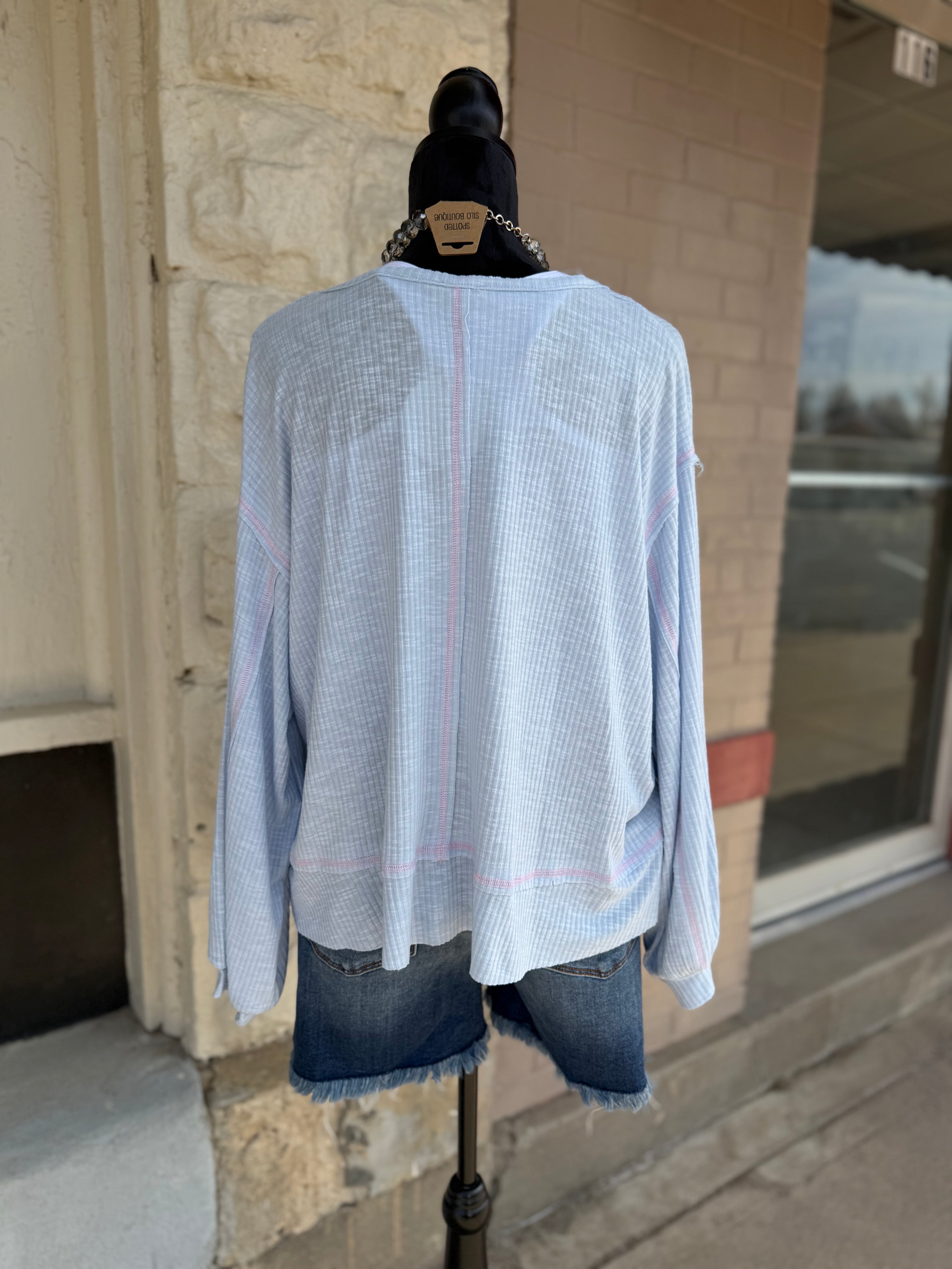 Blue Sky Everyday Top