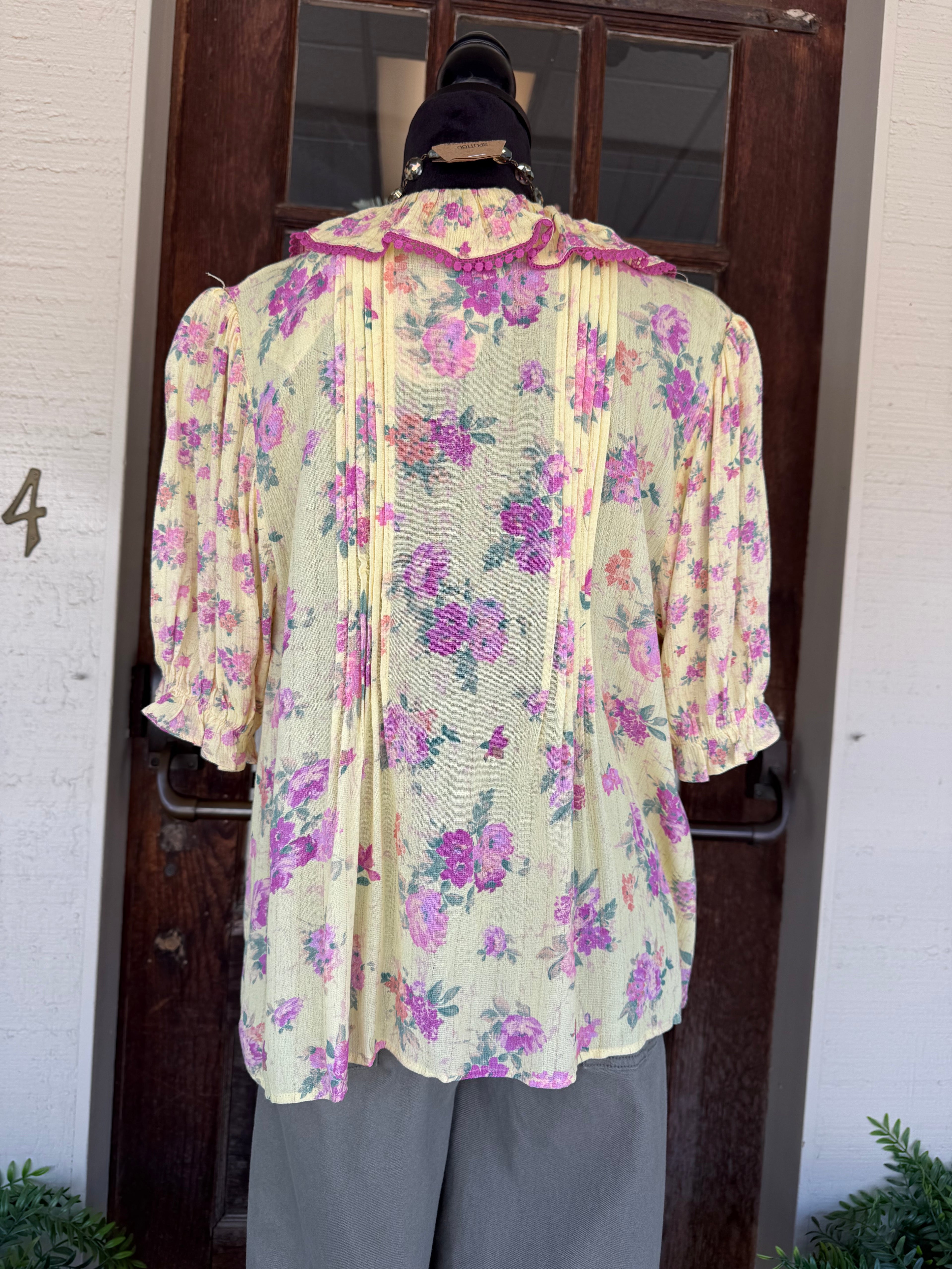 Lemon Blossom Top
