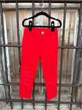 Red Ripped Skinny Jean