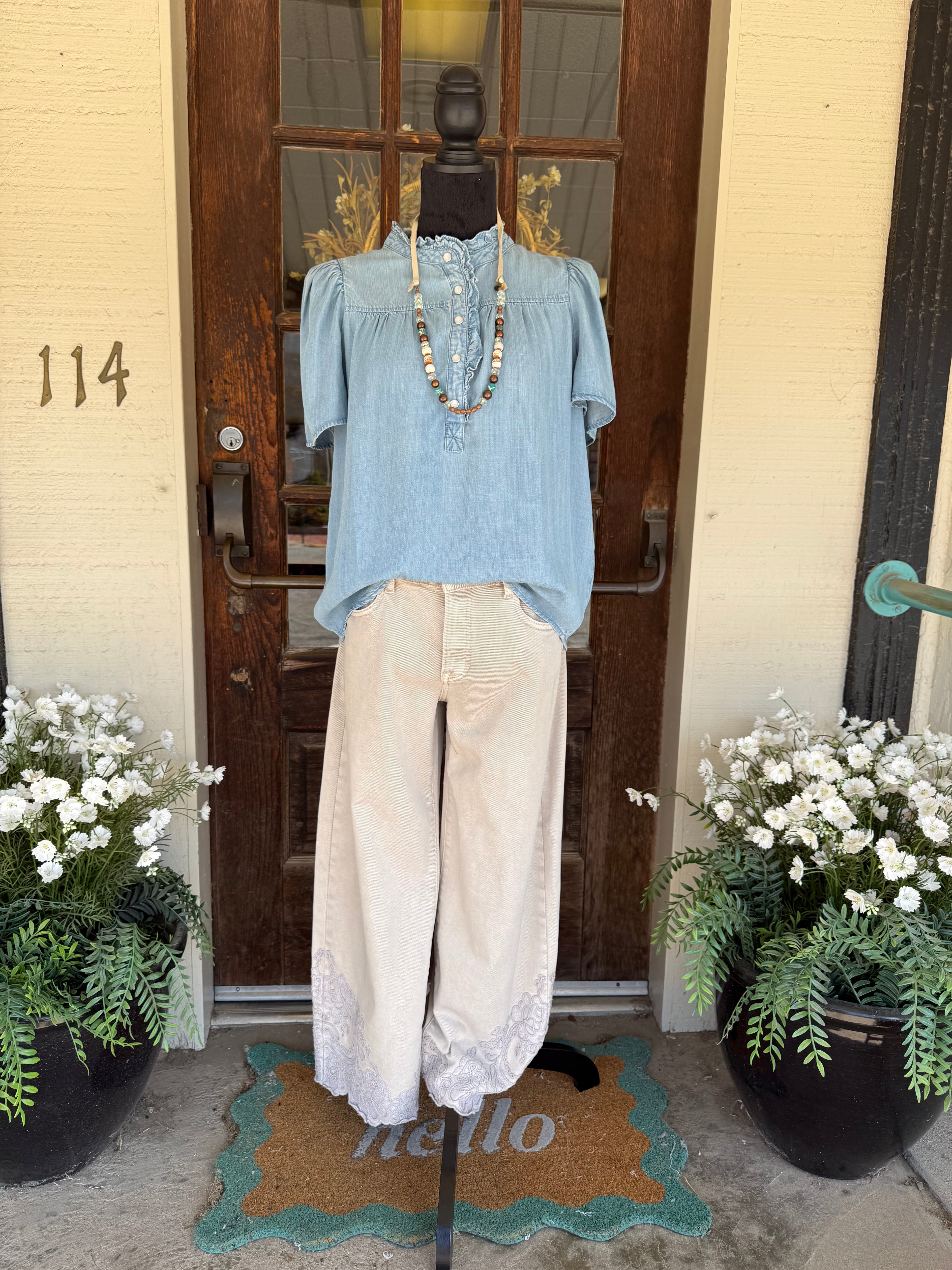 Heirloom Almond Risen Jeans